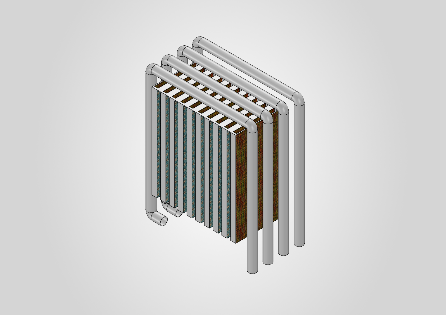 Lower beam CAD model
